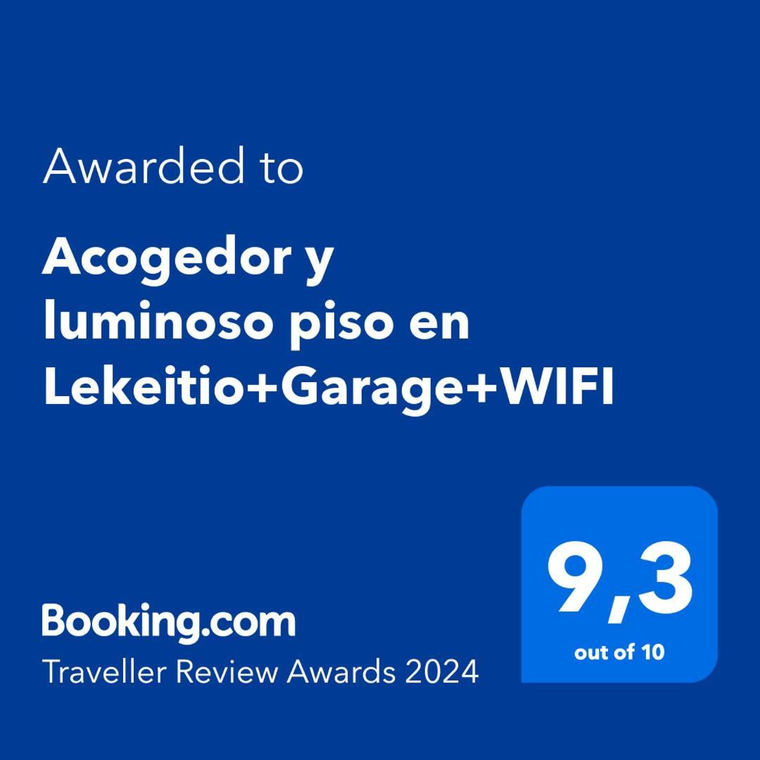 Apartamento Lekeitio, Garaje Y Wifi Εξωτερικό φωτογραφία